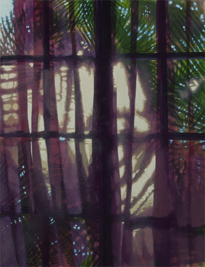 Picture of a Window at the Half Moon Blue, Tobago